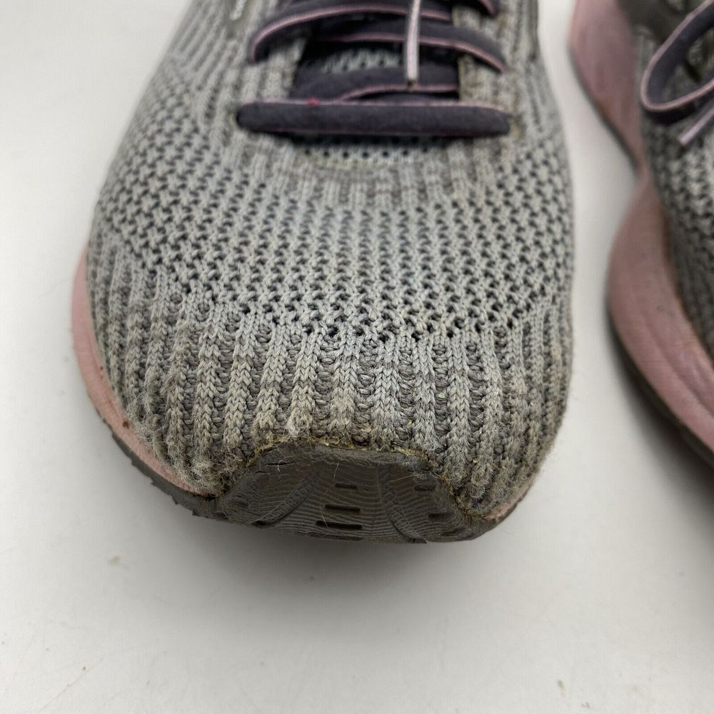 Brooks Shoes Revel 3 Womens 9 Gray Pink Running Athletic Sneakers Gym Walking - Picture 7 of 16